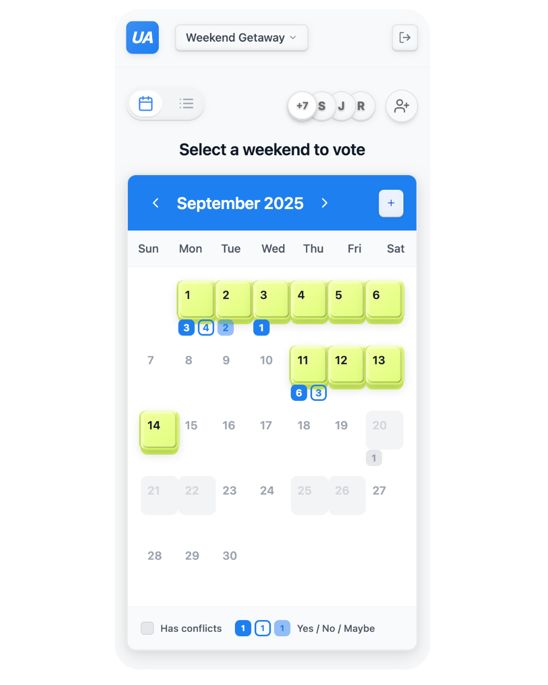 Calendar Product